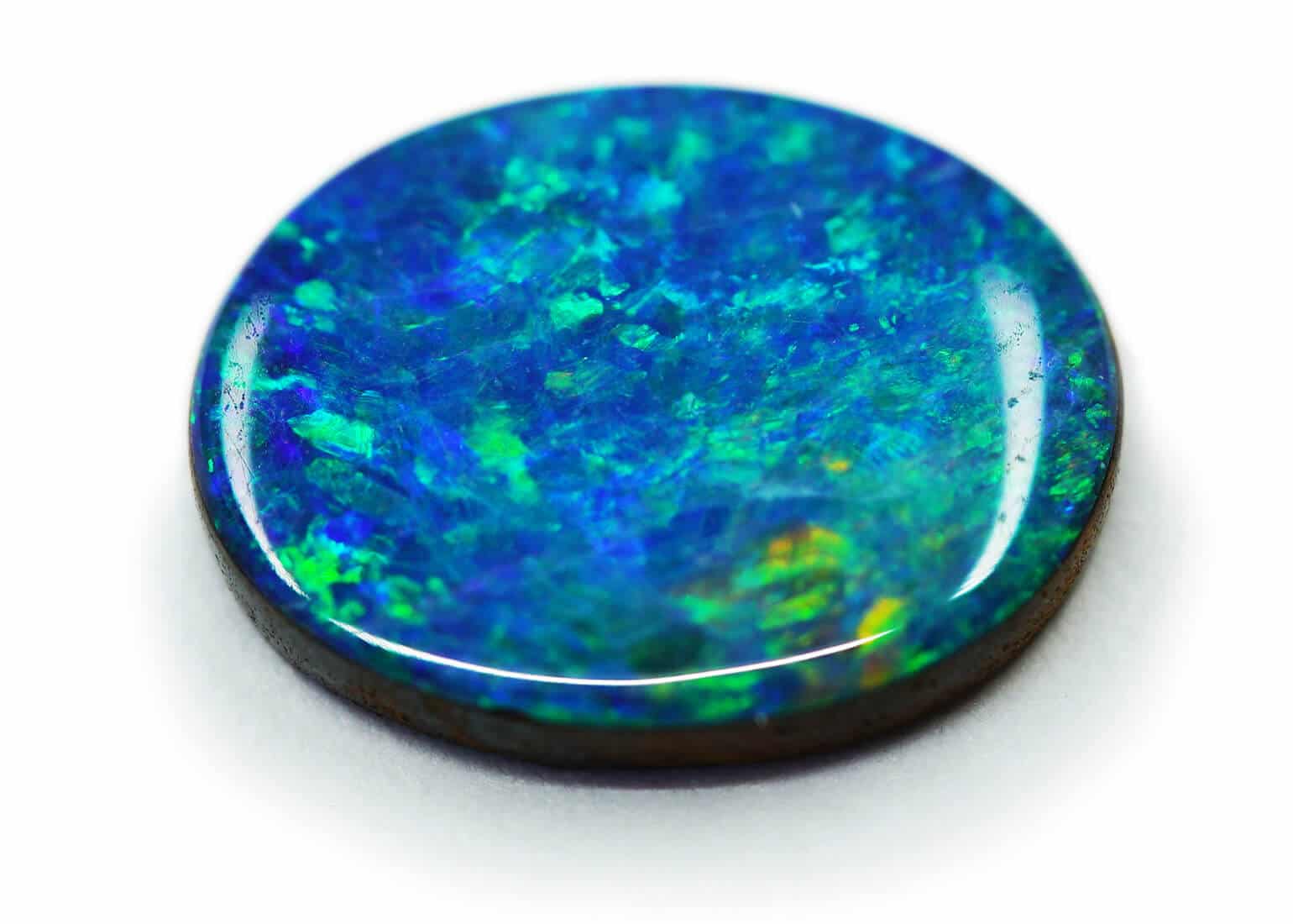 doublet black opal