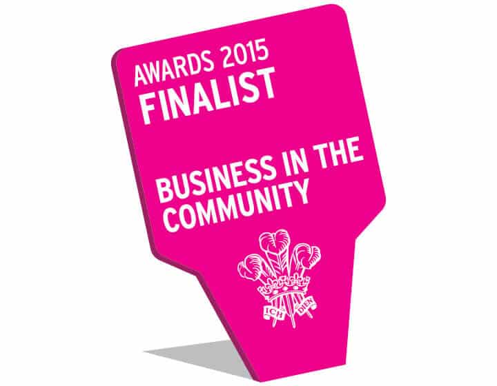 Business in the community award logo