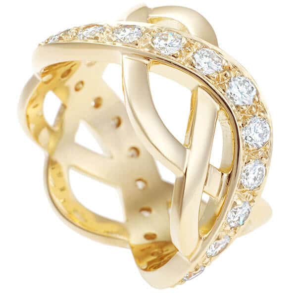 statement gold and diamond full eternity