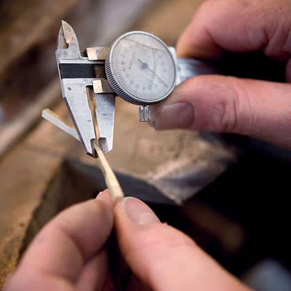 Goldsmith forming precious metal