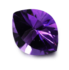 Marquise purple amethyst