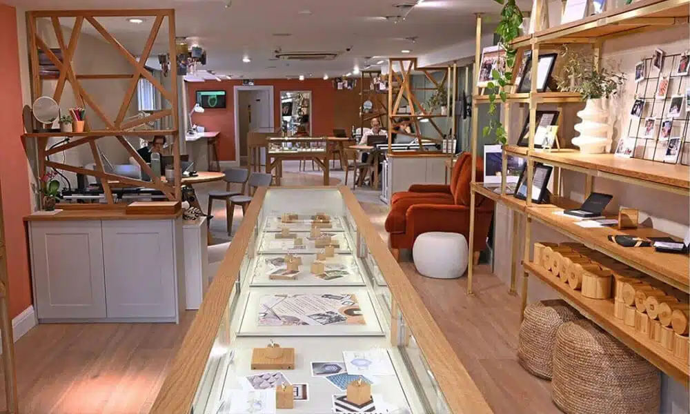 St Albans jewellery shop interior