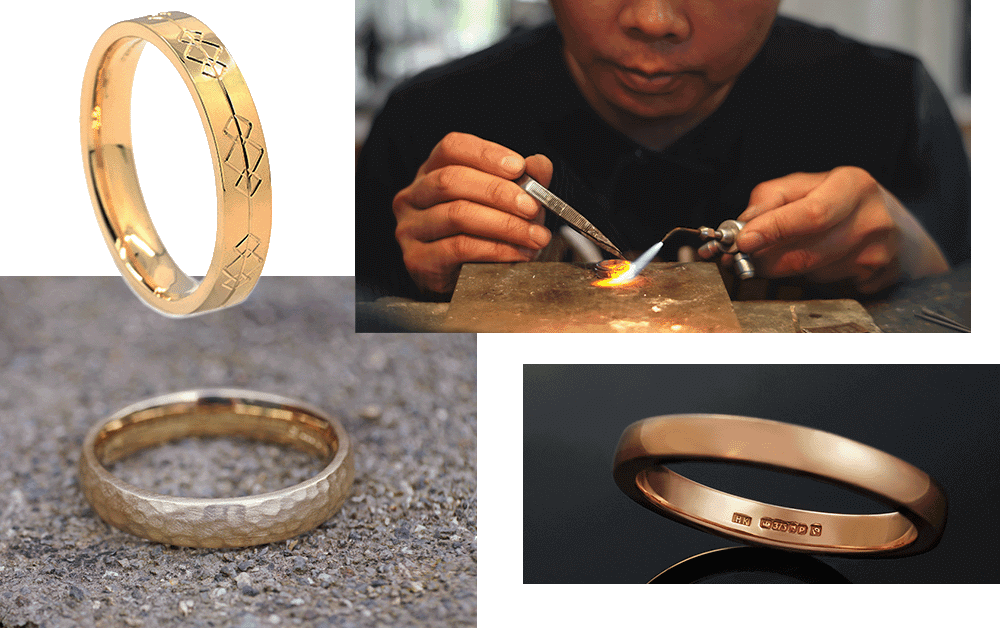 wedding bands and goldsmith montage