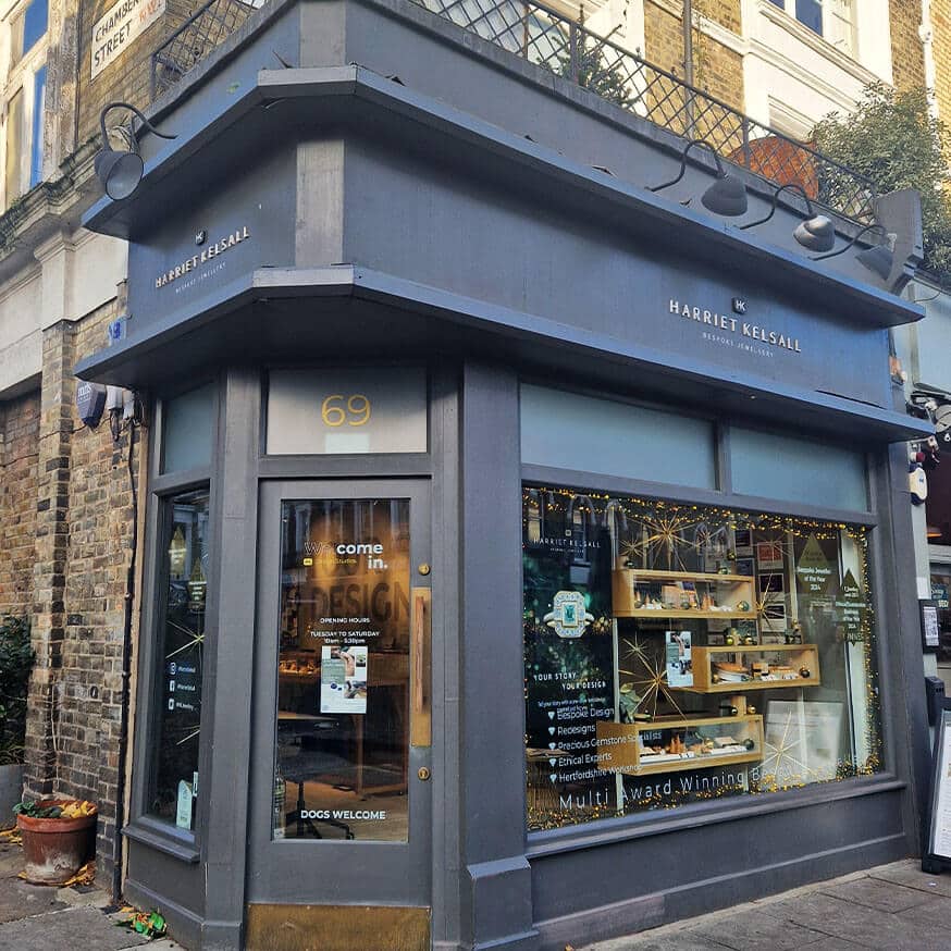 HK jewellery shop in Primrose Hill exterior